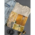 thumbnail image 3 of Gustav Klimt Art T-Shirt Women -Smartprints Designs, Female x-Large, 3 of 4