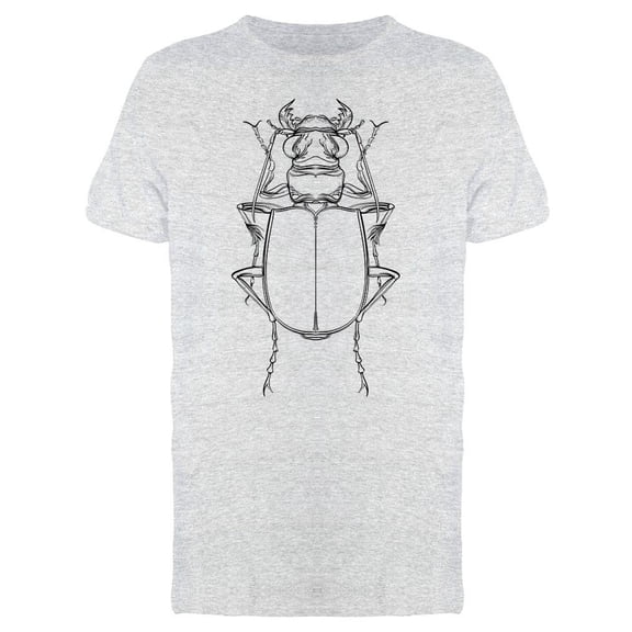 Beetle Line Art Sketch Tee Men's -Image by Shutterstock