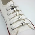thumbnail image 2 of 24 piezas de decoración de cordones de zapatos, hebilla de cordones, Clips DIY, accesorios de colgantes de anillo, adornos de cordones adhesivos, 2 of 5