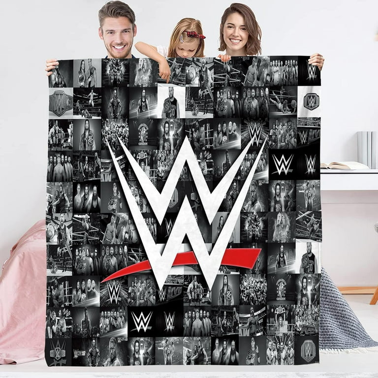 wwe wrestling fighting flannel blanket boxer double sided thickened blanket