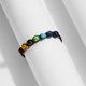 thumbnail image 2 of Pulsera difusora con amuleto de la suerte, curación Reiki y equilibrio de yoga con piedra, 2 of 4