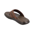 thumbnail image 4 of Sandalias Flexi Hombre Piel Cómodas Casuales Ligeras cafe 26 Flexi 400019, 4 of 4
