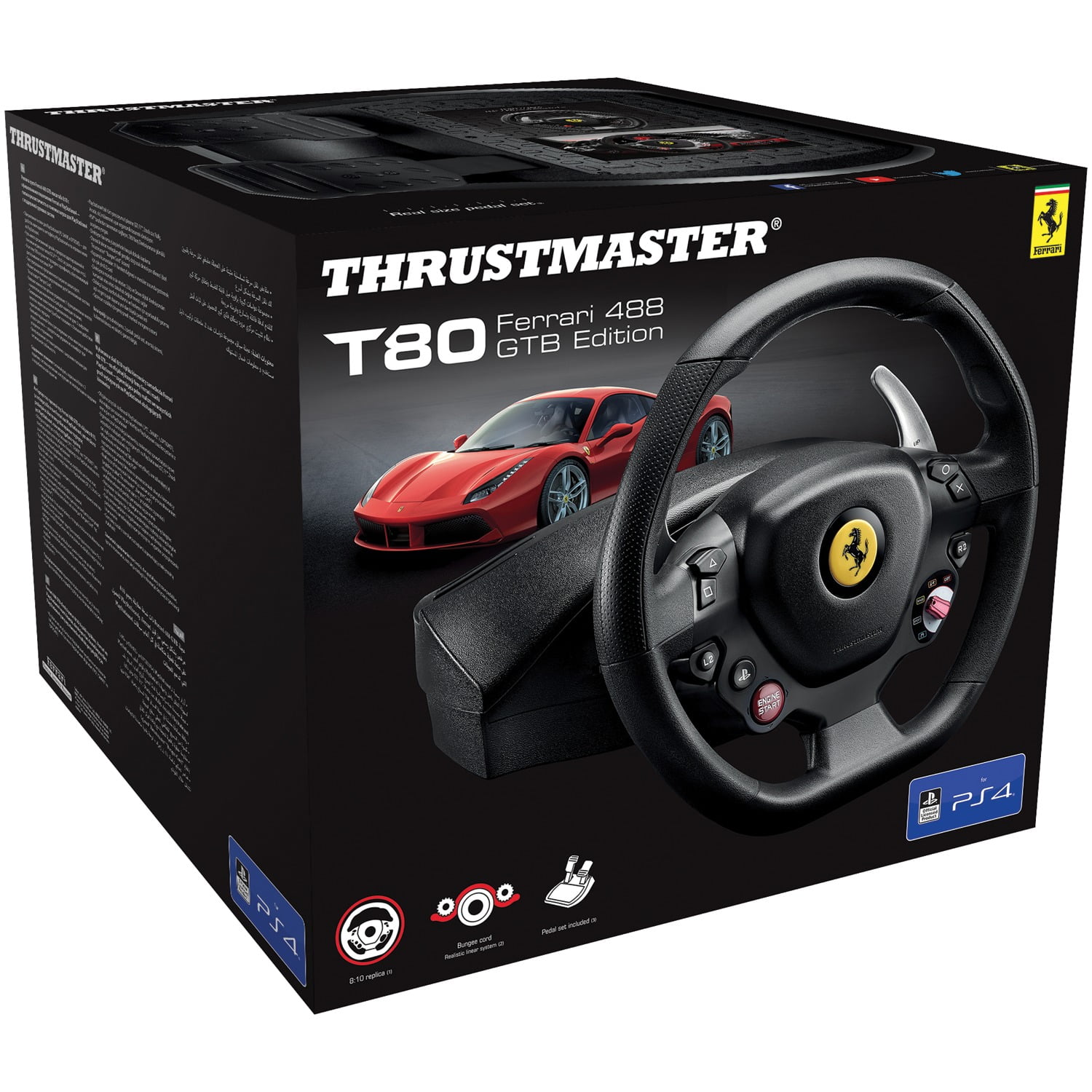 Thrustmaster 4169089 T80 Ferrari 488 Gtb Edition Racing