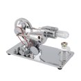 thumbnail image 4 of Sterling Engine Model, Stirling Engine Motor Model Educational Toy Electricity Power Generator Sterling Engine Model Desktop Decoration with LED Bulb and Flywheel, 4 of 7