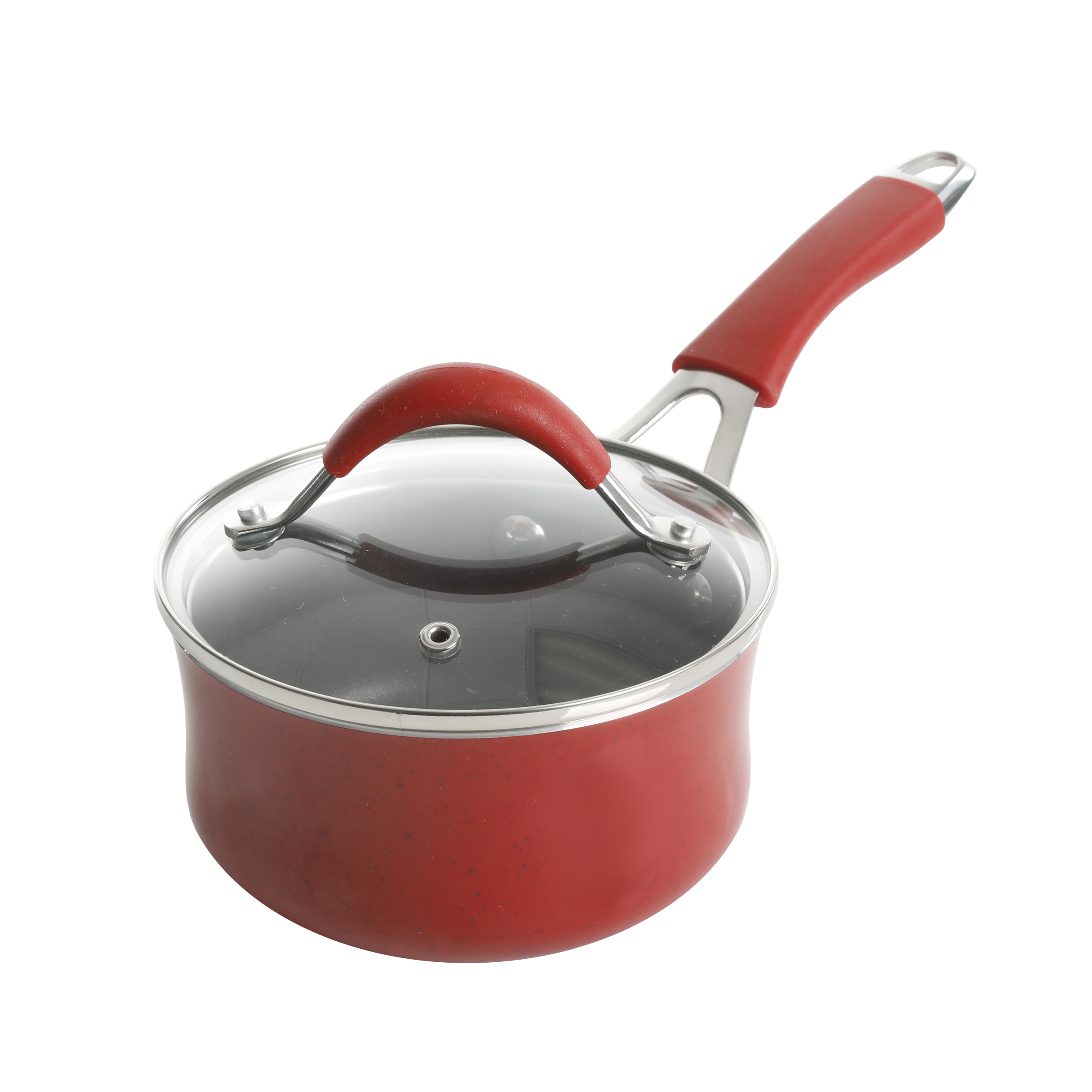 The Pioneer Woman Frontier 5-Piece Non-Stick Aluminum Cookware Set, Red - image 4 of 7