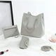 thumbnail image 4 of Conjunto De Bolsos De Mano De Moda Bolsos De Cuero De Pu Para Mujer + Bolso De Hombro + Monedero + Conjunto De Tarjetero Moyic AP006179-01, 4 of 6