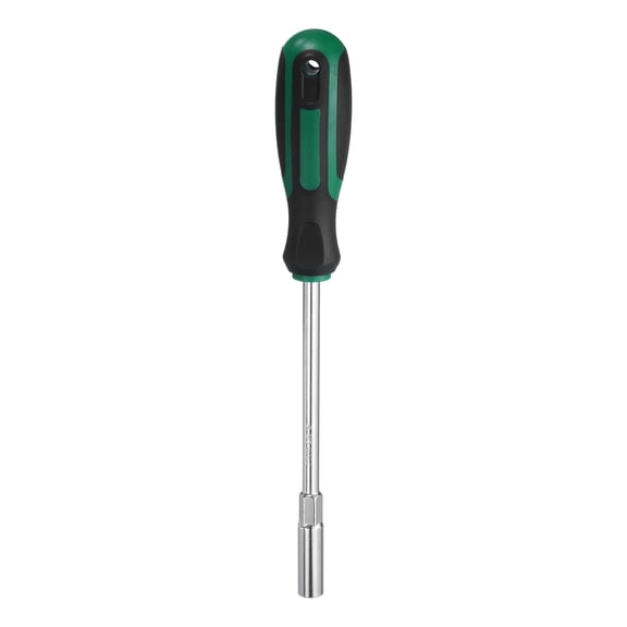 Uxcell Metric Nut Driver 7mm Dia CR-V 6 Point Hex Socket Wrench Screwdriver with Non-Slip Handle