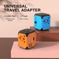 thumbnail image 1 of Worldwide Travel Adapter Universal Travel Power Adapter All International Wall Charger, 1 of 2