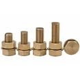 thumbnail image 4 of 2 Piece Brass Hex Bolt and Nut Flat Washer Kit, M16x40mm, 4 of 4