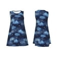 thumbnail image 7 of Pofeuu Starry Sky Print Women's Sleeveless Dress, Loose Fit Summer Dress, Casual Tank Dress for Women, 7 of 7