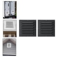 thumbnail image 3 of Lefu Louver Vent Grille with Insect Screen Ceiling and Side Wall Square Vent Cover, 3 of 4