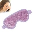 thumbnail image 3 of Cooling Gel Bead Eye Patch Reusable Hot Cold Compress Eye Pack Cover for Swelling FatiguePurple, 3 of 8