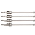 thumbnail image 1 of 4Pcs Universal Steel Drive Shafts for HSP 94111 1/10 RC Car Silver, 1 of 4