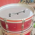 thumbnail image 3 of GOOHOCHY Aluminum Alloy 1Pack Cylindrical Drum Lug Silver for Snare Drum 7.9x1.6x0.8in, 3 of 8