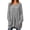 Gray, variant on Nowekniz Women Crewneck Long Sleeve Tops, Lightweight Loose Sweatshirt Tunic Shirts with Pockets, Soft Casual Blouses Matching Leggings, Fashionable Fall Daily Wear Outfits