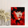 thumbnail image 2 of Qisvanset Autumn Building Impressionist Canvas Print 12x16 Inch Restaurant Art, 2 of 8