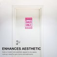 thumbnail image 3 of unbranded Sticker Para Puerta Rosa Decorativo Perfecto Para Baños, Spas Y Habitaciones Femeninas, 3 of 8