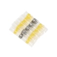 thumbnail image 1 of Methold 300 Pieces Red Solder Seal Wire Electrical Butt Connection Waterproof Connector Copper with Automotive Terminal Sleeve Soldering Electrónica miscelánea Amarillo 10PCS, 1 of 6