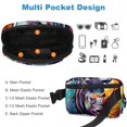 thumbnail image 5 of Rhinoceros Waist Pack for Running Fanny Pack for Women and Men Crossbody Belt Bag Bum Bag with Adjustable Strap for Sports, 5 of 6