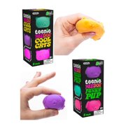 Needoh Squeeze it, pull it, smush it Set Teenie Needoh Cool Cats-Teenie Needoh Funky Pup Child Ages 3+