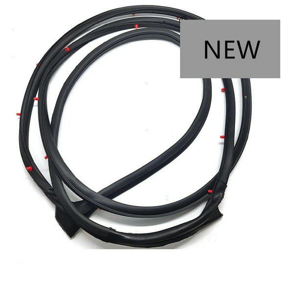 Furulu Front Right Door Rubber Seal Weatherstrip Fit For Honda Civic FC Sedan 2016-2021