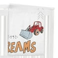 thumbnail image 4 of Sweet Jojo Designs Construction Truck Red Blue and Grey Fleece Milestone Baby Blanket 3 Piece Set, 4 of 6