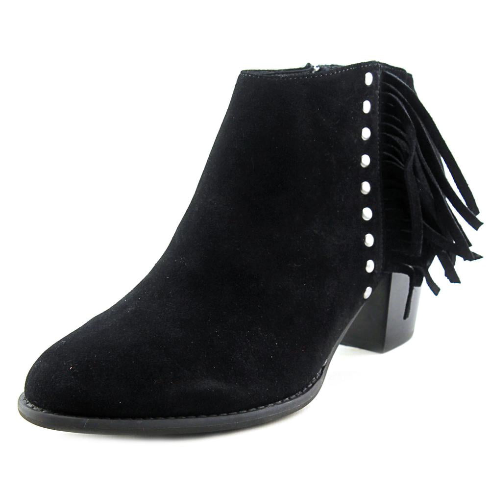 Vionic - Vionic Upright Faros Women Round Toe Suede Black Ankle Boot ...