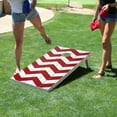 thumbnail image 4 of GoSports Classic Cornhole Regulation Size Bean Bag Backyard Lawn Game, Chevron, 4 of 5