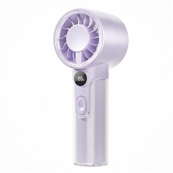 ZELVINN Mini Handheld Fan with 100 Adjustable Speed Quiet USB Rechargeable Desk Fan for Indoor Outdoor Use Birthday Holiday