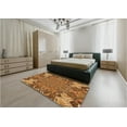 thumbnail image 5 of Ahgly Company Machine Washable Indoor Rectangle Transitional Orange Area Rugs, 4' x 6', 5 of 7