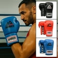 thumbnail image 6 of Premium All-Leather Professional Fight Gloves Padded, Pre-Curved, Safety-Focused Design with Layered Foam and Attached Thumb, for High-Performance Combat, 6 of 6