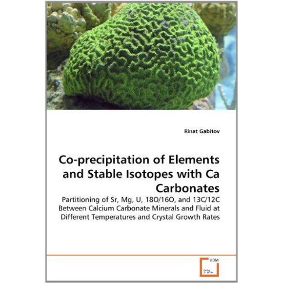Co-précipitation d'Éléments et d'Itopiques Stables avec des Carbonates CA