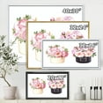 thumbnail image 4 of Designart 'Peonies and Rose With Flower Box' Farmhouse Framed Canvas Wall Art Print, 4 of 5