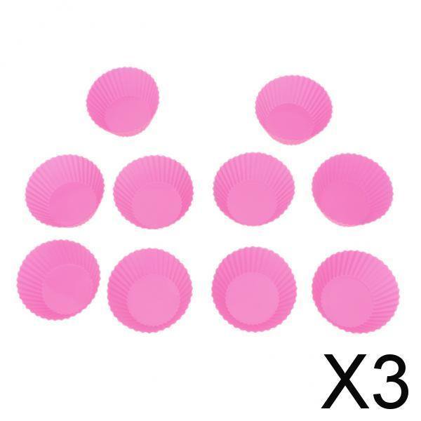 Taza de Silicona Colorida Soledad para Muffins 10 Piezas 7cm