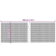 thumbnail image 2 of vidaXL Garden Fence 118.1"x35.4" Reed, 2 of 5