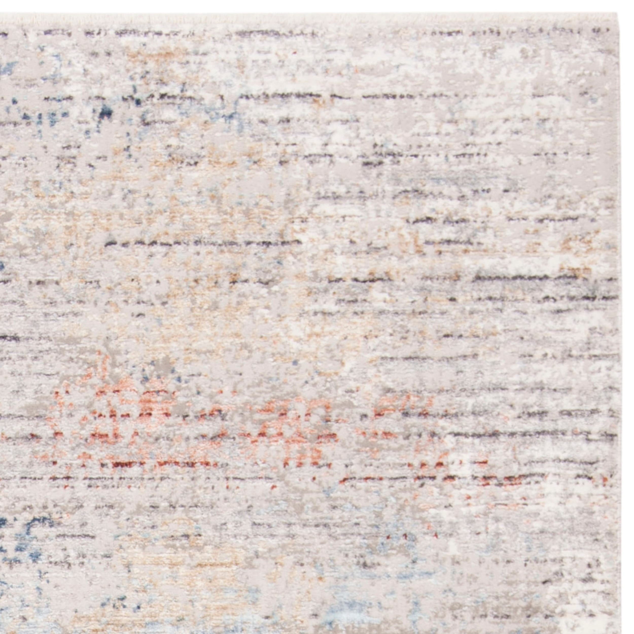 SAFAVIEH Dream Urban Abstract Area Rug, Grey/Blue, 8' x 10'