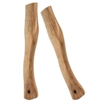 WHAMVOX 2pcs Axe Wood Handle Ergonomic Wooden Axe Handle Wooden Grip for Axe Wood Handle Replacement
