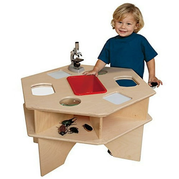 Wood Designs 93021 Deluxe Science Activity Table, 20" Height, 27" Width, 30" Length