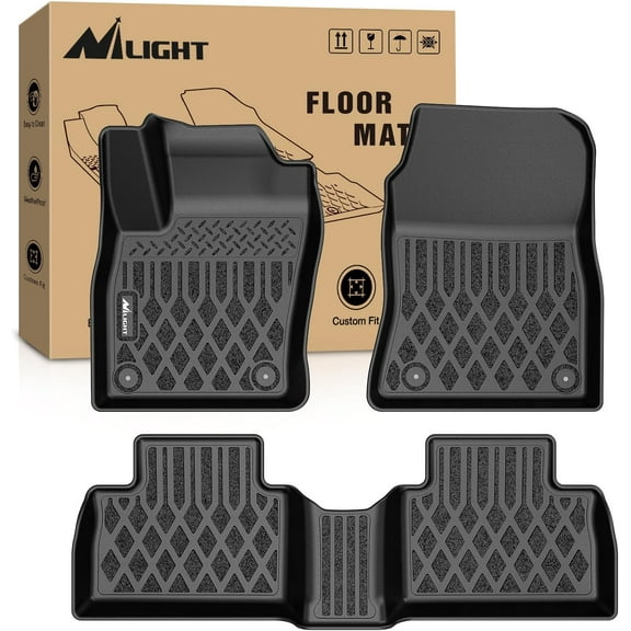 Nilight TPE Floor Mats for Nissan Kicks 2025 2026 All Weather Custom Fit Heavy Duty Floor Liners