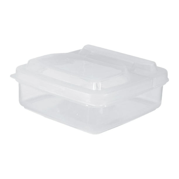 5 Pieces Sliced Cheese Container Airtight Pp Storage Containers