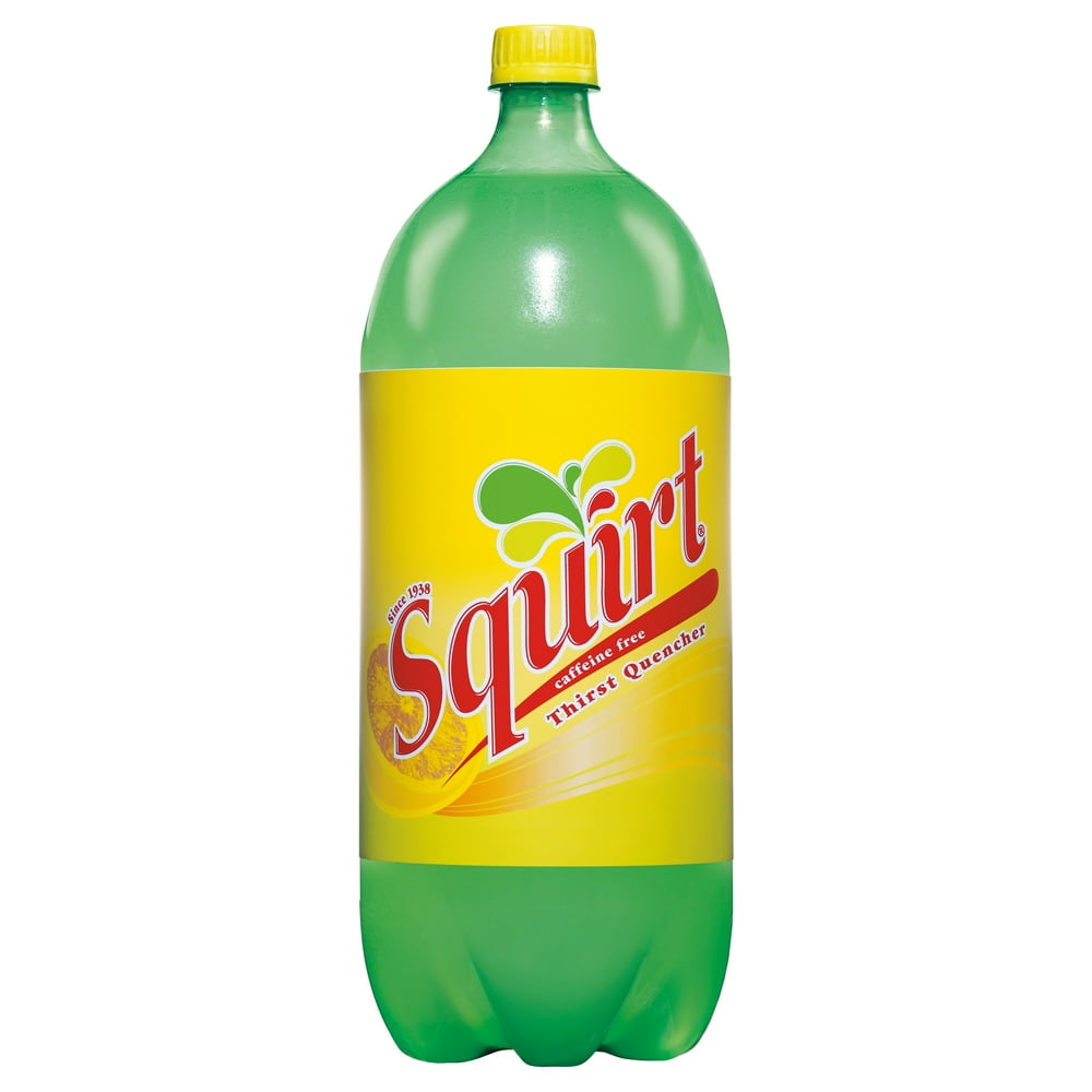 Squirt Citrus Soda, 2 L bottle