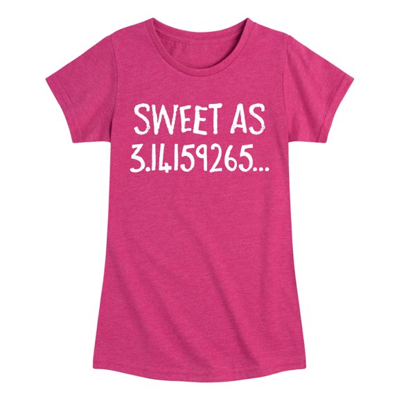 Instant Message - Sweet As 3 - Toddler & Youth Girls Short Sleeve Graphic T-Shirt