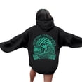 thumbnail image 1 of Sudadera con capucha Pink Palm Puff Gotyou Azul S, 1 of 3