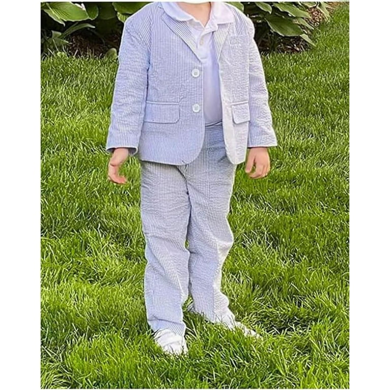 Kids seersucker suit best sale