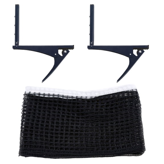 Pingpong Screw On Clamp Net Adjustable Post Set Table Tennis Net and Post Set for Most Standard Table