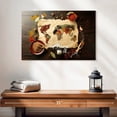 thumbnail image 2 of Elephant Stock Spices World Map Wall Art - Horizontal Canvas Wall Art - Kitchen Wall Decor - Food And Drink Canvas - Brown And Red Decor - 24" x 16", 2 of 4