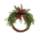 thumbnail image 2 of ¡Compra y Ahorra Ya!, Guirnaldas navideñas colgantes Tiras de elementos festivos Accesorios de decoración navideña Simulación de decoraciones de coronas para colgar en la puerta Akmoler, 2 of 7