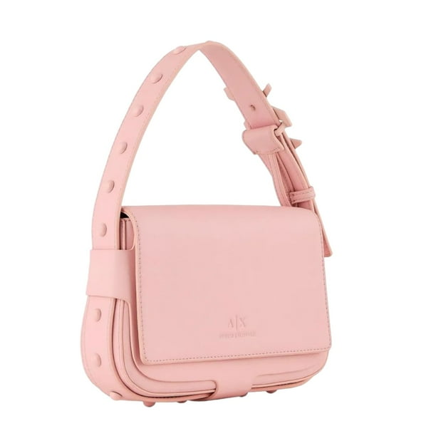 Bolsa Crossbody Armani Exchange Logo Small Rosa Walmart en línea