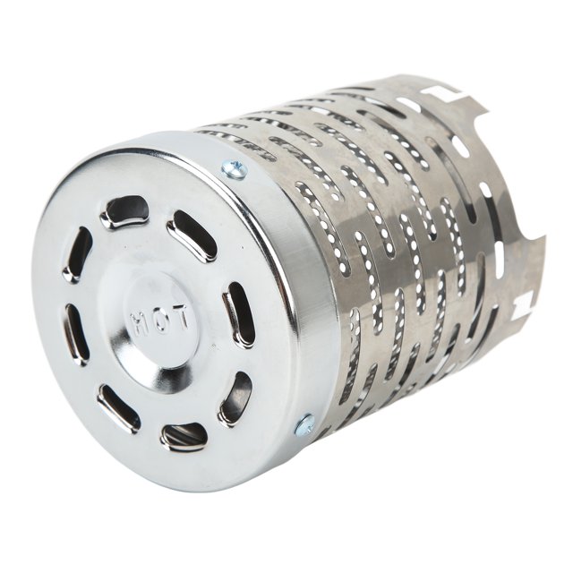 Camping Heater Stove Cover, Avoid Flame Spillage Tent Heating Cover Stainless Steel 4 Stable Slots With Handle For Picnics