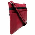 thumbnail image 4 of Slim Zip Pocket Leather Crossbody Bag by AFONiE, 4 of 10
